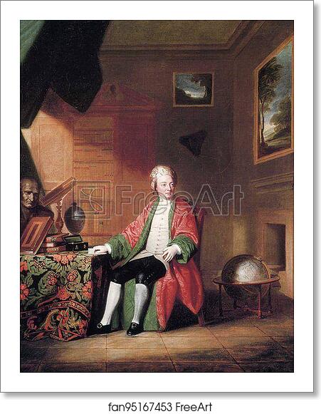 Free art print of Reverend William Strickland by George Romney