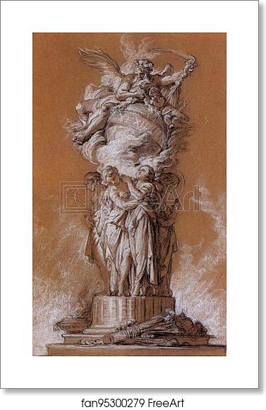 Free art print of Design for a clock by François Boucher Free art print of Design for a clock by François Boucher