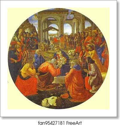Free art print of The Adoration of the Magi by Domenico Ghirlandaio Free art print of The Adoration of the Magi by Domenico Ghirlandaio