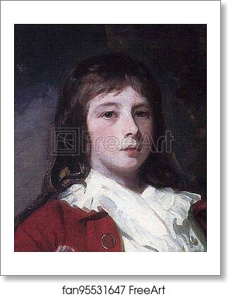 Free art print of A Boy, called 'William Pitt'. Detail by George Romney