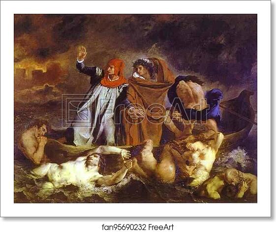 Free art print of The Barque of Dante by Eugène Delacroix Free art print of The Barque of Dante by Eugène Delacroix