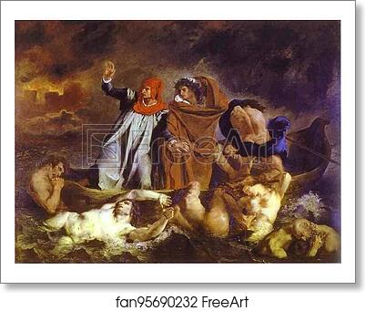 Free art print of The Barque of Dante by Eugène Delacroix Free art print of The Barque of Dante by Eugène Delacroix