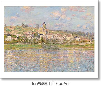 Free art print of Vétheuil by Claude Monet Free art print of Vétheuil by Claude Monet