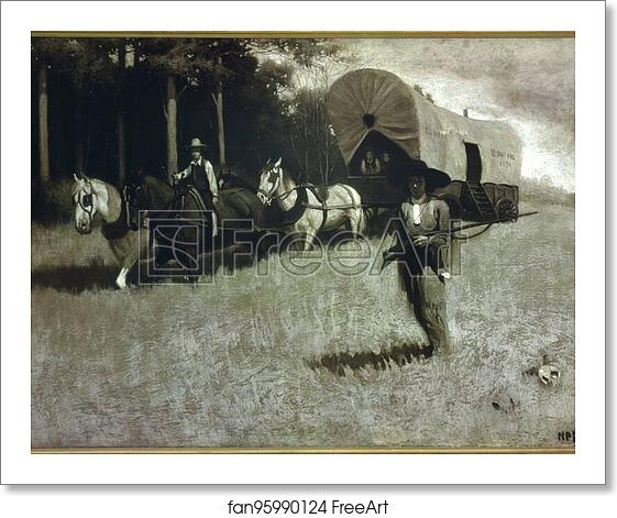 Free art print of Scouting With Daniel Boone by Norman Rockwell Free art print of Scouting With Daniel Boone by Norman Rockwell