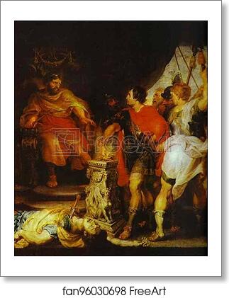 Free art print of Mucius Scaevola Before Porsenna by Peter Paul Rubens