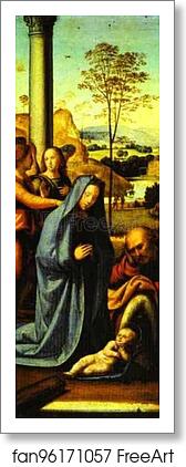 Free art print of Nativity by Fra Bartolommeo