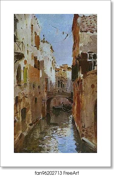 Free art print of Canal in Venice by Isaac Levitan Free art print of Canal in Venice by Isaac Levitan
