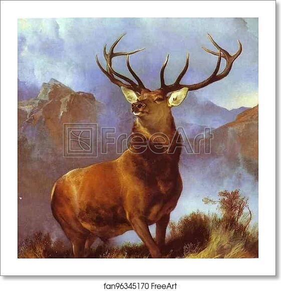 Free art print of The Monarch of the Glen by Sir Edwin Landseer Free art print of The Monarch of the Glen by Sir Edwin Landseer