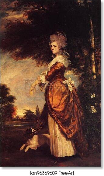 Free art print of Mary Amelia, Countess of Salisbury by Sir Joshua Reynolds