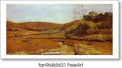 Free art print of Valley of a River by Isaac Levitan Free art print of Valley of a River by Isaac Levitan