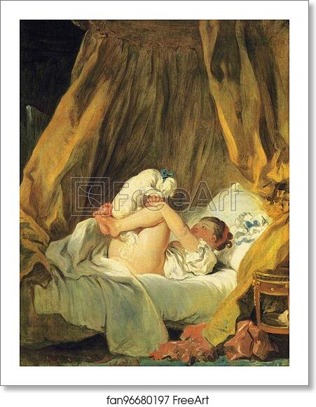 Free art print of Girl Making a Dog Dance on Her Bed by Jean-Honoré Fragonard Free art print of Girl Making a Dog Dance on Her Bed by Jean-Honoré Fragonard
