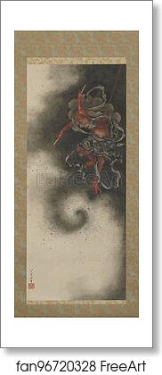 Free art print of Thunder God by Katsushika Hokusai Free art print of Thunder God by Katsushika Hokusai