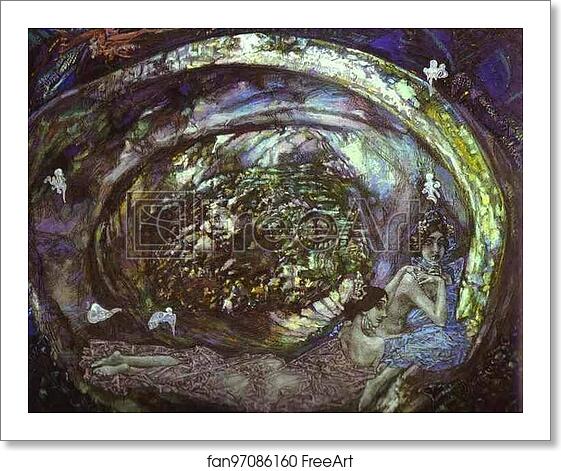 Free art print of Pearl Oyster by Mikhail Vrubel Free art print of Pearl Oyster by Mikhail Vrubel