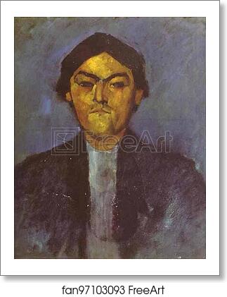 Free art print of Portrait of Pedro by Amedeo Modigliani