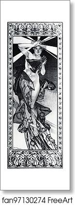 Free art print of Morning Star by Alphonse Mucha Free art print of Morning Star by Alphonse Mucha