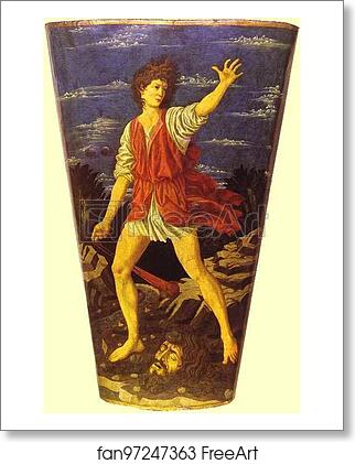 Free art print of The Youthful David by Andrea Del Castagno Free art print of The Youthful David by Andrea Del Castagno