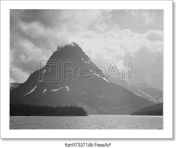 Free art print of Two Medicine Lake, Glacier National Park, Montana. Photographs of National Parks and Monuments, compiled 1941 - 1942, documenting the period ca. 1933 - 1942. by Ansel Adams (1902-1984) Free art print of Two Medicine Lake, Glacier National Park, Montana. Photographs of National Parks and Monuments, compiled 1941 - 1942, documenting the period ca. 1933 - 1942. by Ansel Adams (1902-1984)