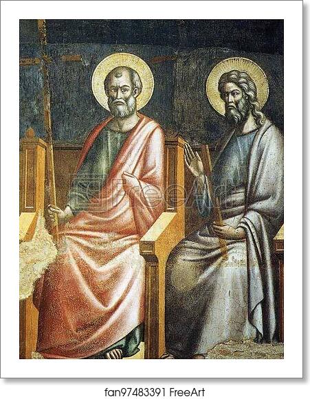 Free art print of The Last Judgment. Seated Apostles. Detail by Pietro Cavallini Free art print of The Last Judgment. Seated Apostles. Detail by Pietro Cavallini