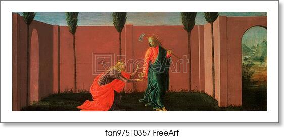 Free art print of Noli Me Tangere by Sandro Botticelli Free art print of Noli Me Tangere by Sandro Botticelli