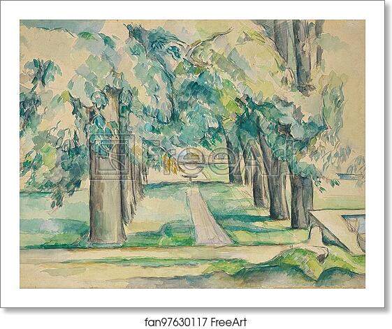 Free art print of Avenue of Chestnut Trees at the Jas de Bouffan by Paul Cézanne Free art print of Avenue of Chestnut Trees at the Jas de Bouffan by Paul Cézanne