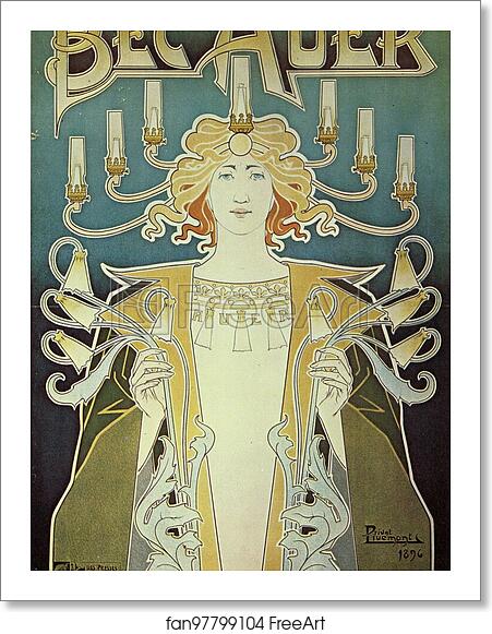Free art print of Bec Auer, incandescent gas mantles by Henri Privat-Livemont Free art print of Bec Auer, incandescent gas mantles by Henri Privat-Livemont