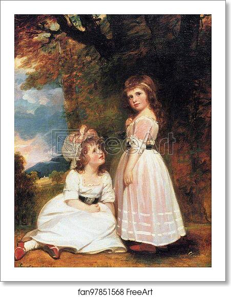 Free art print of The Beckford Children by George Romney Free art print of The Beckford Children by George Romney