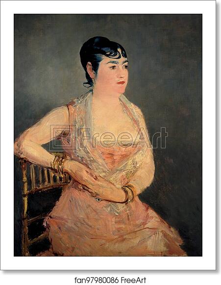 Free art print of Lady in Pink by Édouard Manet