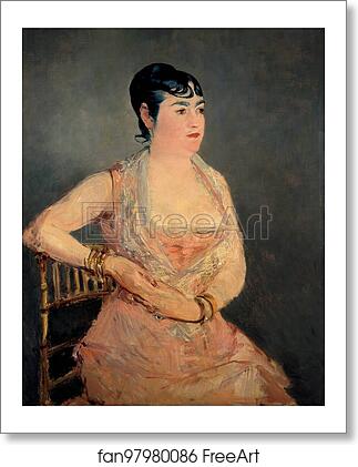 Free art print of Lady in Pink by Édouard Manet Free art print of Lady in Pink by Édouard Manet