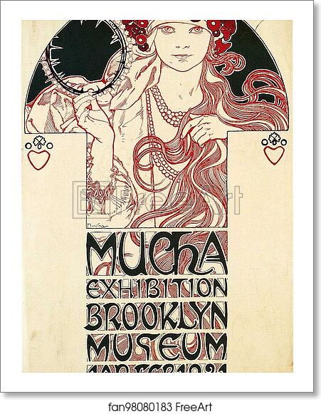 Free art print of Mucha Exhibition/Exposition Mucha by Alphonse Mucha Free art print of Mucha Exhibition/Exposition Mucha by Alphonse Mucha