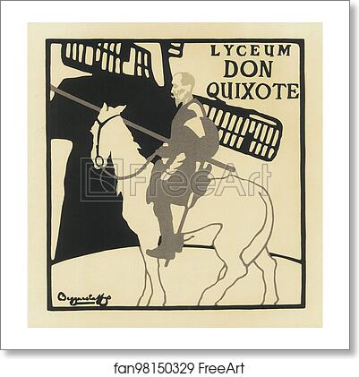 Free art print of Le Théâtre Lyceum, "Don Quixote". by William Nicholson Free art print of Le Théâtre Lyceum, "Don Quixote". by William Nicholson