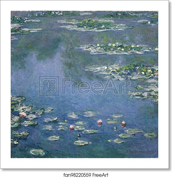 Free art print of Water Lilies by Claude Monet Free art print of Water Lilies by Claude Monet