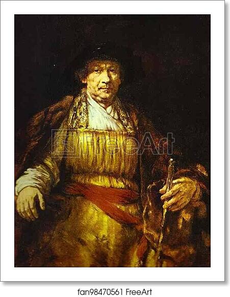 Free art print of Self-Portrait by Rembrandt Harmenszoon Van Rijn Free art print of Self-Portrait by Rembrandt Harmenszoon Van Rijn