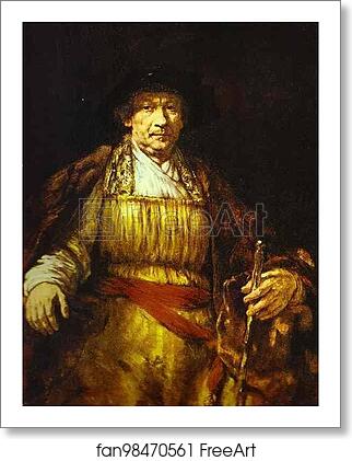 Free art print of Self-Portrait by Rembrandt Harmenszoon Van Rijn