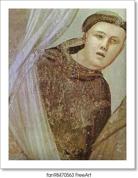 Free art print of The Apparition to Brother Augustin and the Bishop. Detail by Giotto Free art print of The Apparition to Brother Augustin and the Bishop. Detail by Giotto