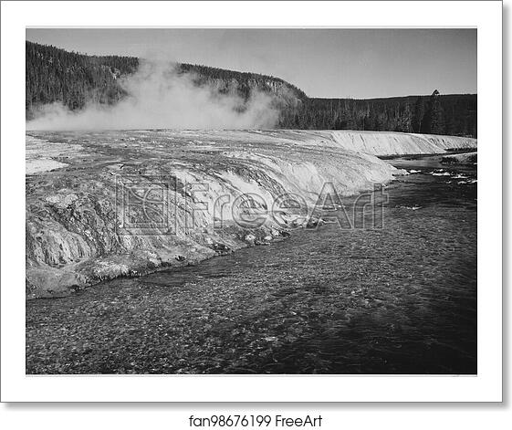 Free art print of Firehold River, Yellowstone National Park, Wyoming. Photographs of National Parks and Monuments, compiled 1941 - 1942, documenting the period ca. 1933 - 1942. by Ansel Adams (1902-1984) Free art print of Firehold River, Yellowstone National Park, Wyoming. Photographs of National Parks and Monuments, compiled 1941 - 1942, documenting the period ca. 1933 - 1942. by Ansel Adams (1902-1984)