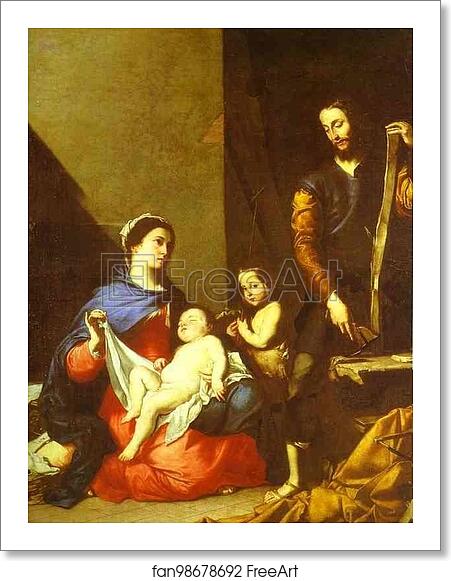 Free art print of The Holy Family by Jusepe De Ribera Free art print of The Holy Family by Jusepe De Ribera