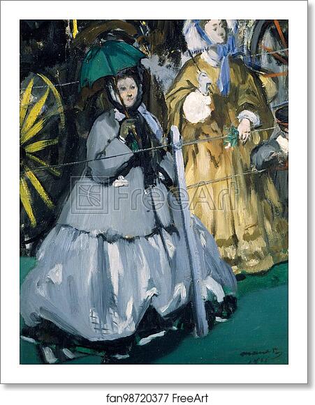 Free art print of Women at the Races by Édouard Manet Free art print of Women at the Races by Édouard Manet