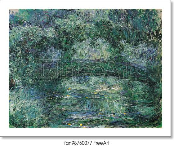 Free art print of The Japanese Bridge by Claude Monet Free art print of The Japanese Bridge by Claude Monet