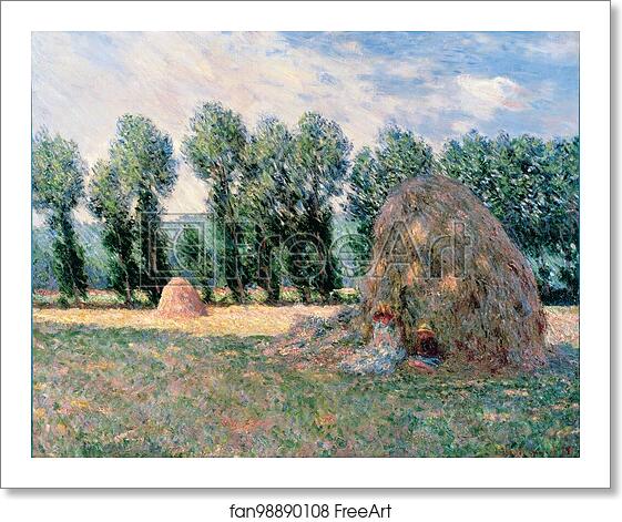 Free art print of Haystacks by Claude Monet | FreeArt | fan98890108