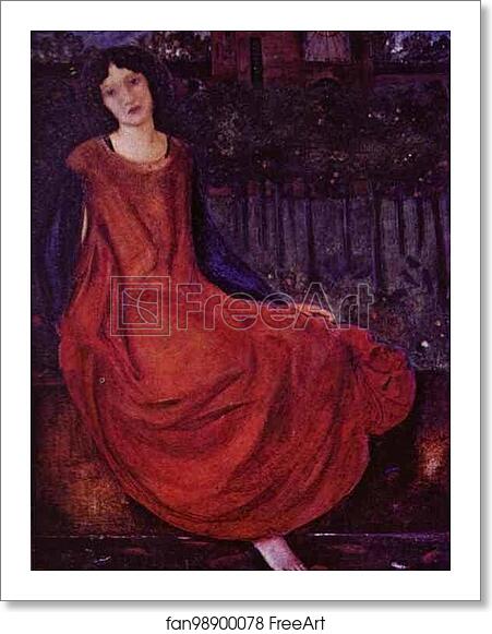 Free art print of Girl and Goldfish by Sir Edward Coley Burne-Jones Free art print of Girl and Goldfish by Sir Edward Coley Burne-Jones