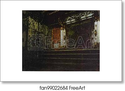 Free art print of Entrance to a Temple in Nikko by Vasily Vereshchagin
