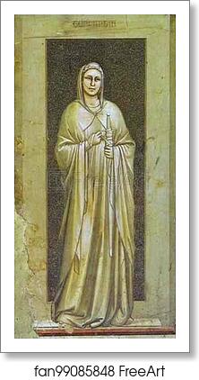 Free art print of Temperance by Giotto Free art print of Temperance by Giotto