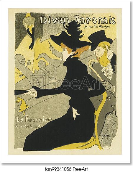 Free art print of Le concert "Divan Japonais" by Henri De Toulouse-Lautrec Free art print of Le concert "Divan Japonais" by Henri De Toulouse-Lautrec