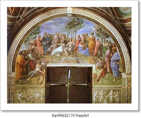 Free art print of Parnasus by Raphael Free art print of Parnasus by Raphael