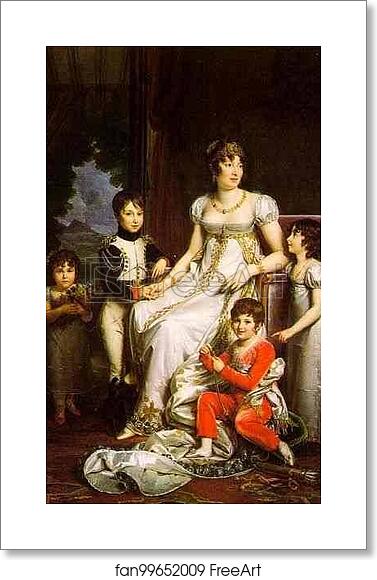 Free art print of Caroline Murat and Her Children by Baron François-Pascal-Simon Gérard Free art print of Caroline Murat and Her Children by Baron François-Pascal-Simon Gérard