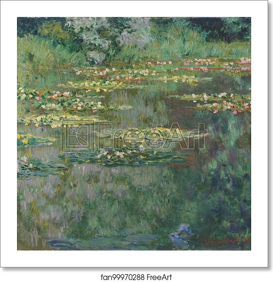Free art print of Le Bassin des Nympheas by Claude Monet Free art print of Le Bassin des Nympheas by Claude Monet
